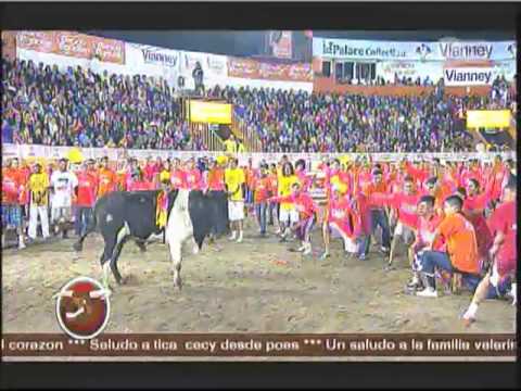 Resumen Toros a la Tica - noche de Sabado, 5 enero 2013