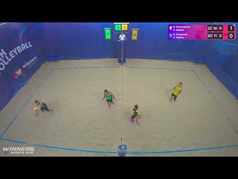 20:30 D. Kharchenko / S. Zalizko - D. Shapoval / V. Kelbas 24.06.2022 | Winners Beach Volleyball
