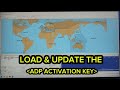 Load And Update The ADP Activation Key Into License Key Wizard Application