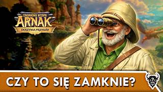 Zaginiona Skrzynia Arnak: Skrzynia Przygód – czy ten big box ma sens? | Unboxing i przepakowanie