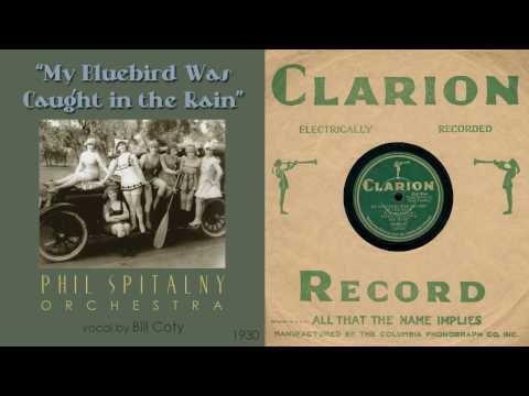 1930, My Bluebird Was Caught in the Rain, Phil Spitalny Orch. HD 78rpm