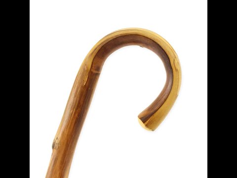 Making a mushroom hunting stick