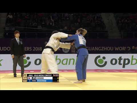KONDO (JPN) vs KRASNIQI (JPN)  Final World Masters Guangzhou 2018