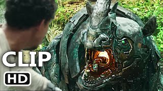 TRANSFORMERS: Rise of the Beasts "Rhinox attacks" Clip (2023)