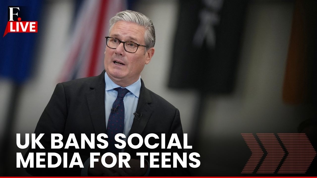 LIVE: UK PM Starmer Announces Social Media Ban for Teenagers Under 16