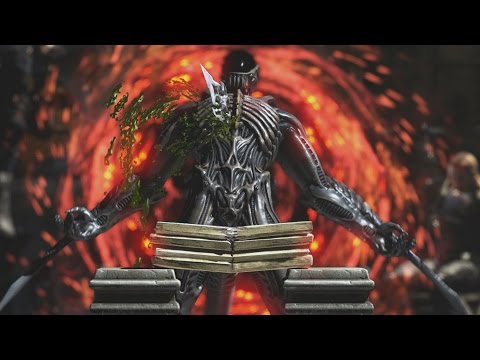 Mortal Kombat XL - All Test Your Might Failure Fatalities on Alien (1080p 60FPS) Video