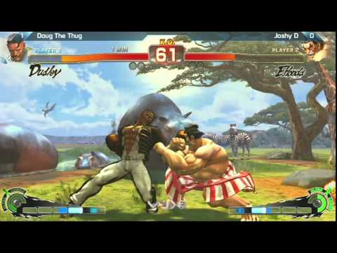 SSF4: Doug The Thug vs Joshy D - Why Me Dojo? 12