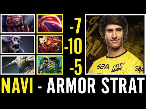 Navi Armor Reduction Tactic Dendi Broodmother Gameplay Dota 2