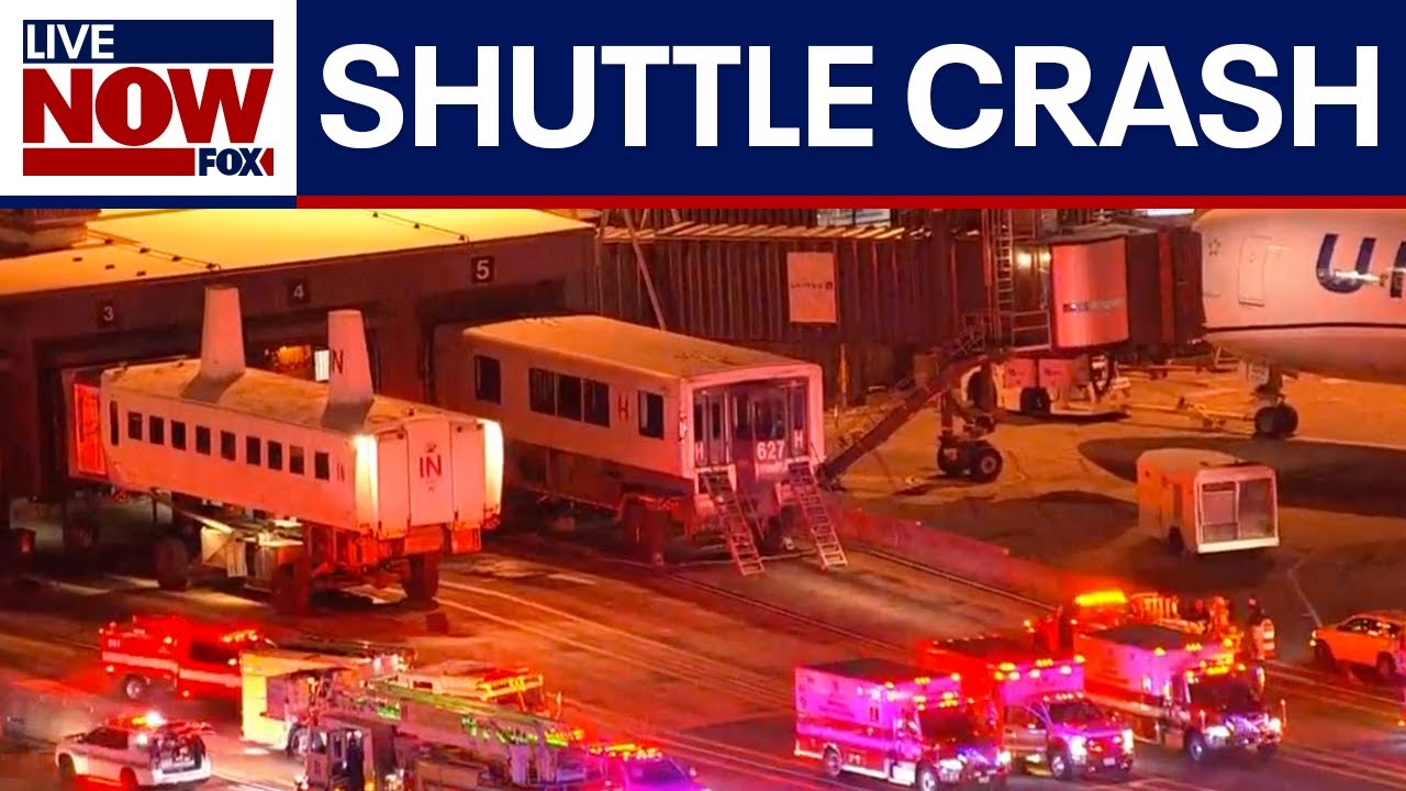 Multiple hospitalized after shuttle crash at DC airport