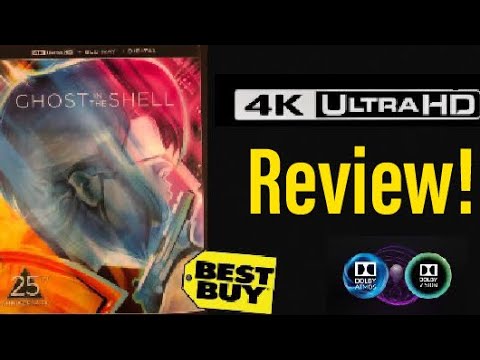 Ghost in the Shell (1995) 4K UHD Blu-ray Steelbook Review!