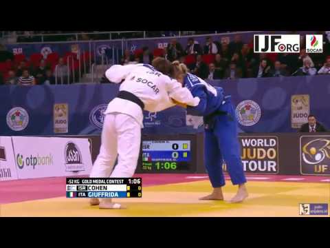 Judo 2016 Grand Prix Tbilisi: Cohen (ISR) - Guiffrida (ITA) [-52kg] final