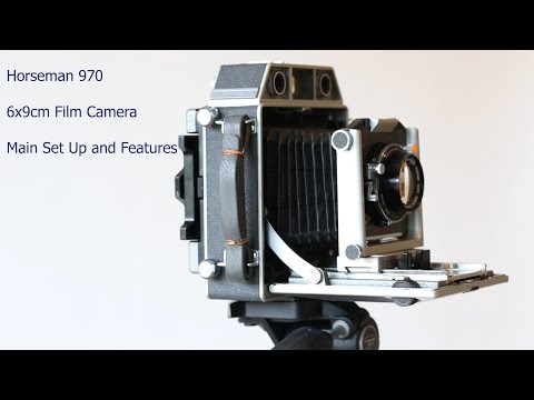 Topcon Horseman 6x9 Camera Main Features and set-up