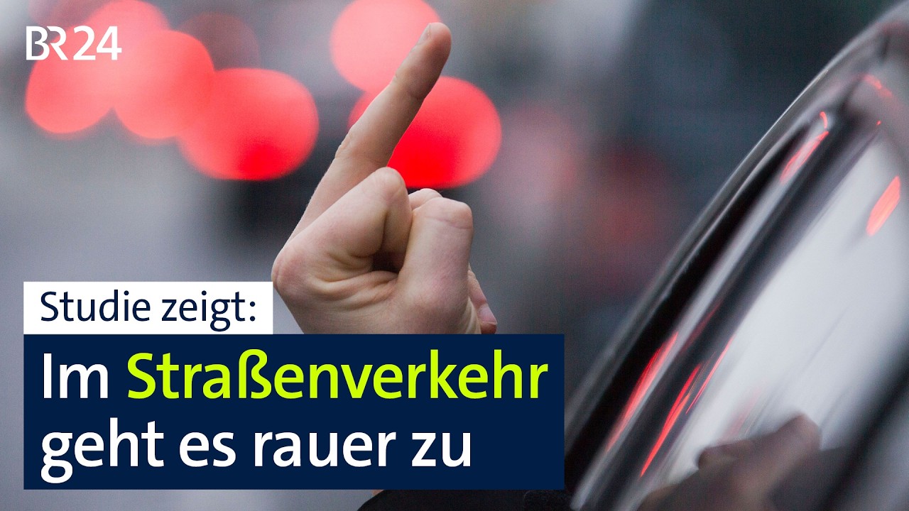 Neue Studie: Im Straßenverkehr geht es aggressiver zu | BR24