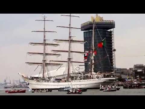 NRP Sagres III - Sail Amsterdam 2015 -Thank You Parade