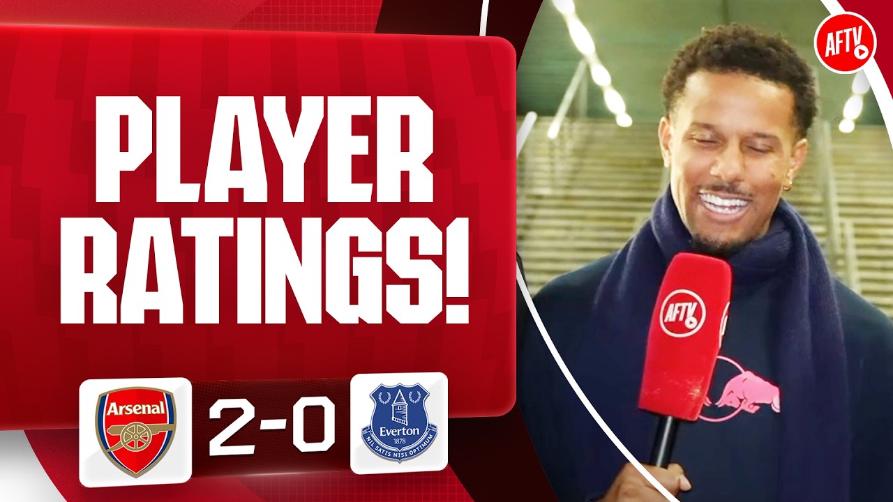 Player Ratings! | Arsenal 2-0 Everton