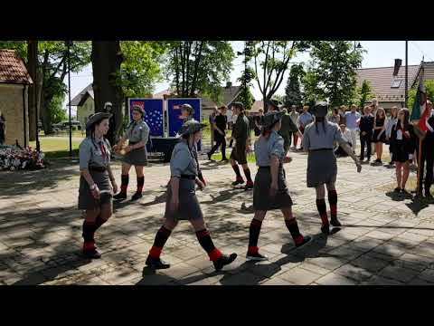 Musztra Paradna 28 Drużyny Harcerskiej "Eureka" z Alwerni