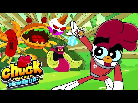 Chuck Chicken - Power Up 🐔 Penguasa Elemen 🌪️ Kartun Lucu Untuk Anak ⭐ Super Toons TV Bahasa