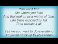 10000 Maniacs - You Won't Find Me There Lyrics