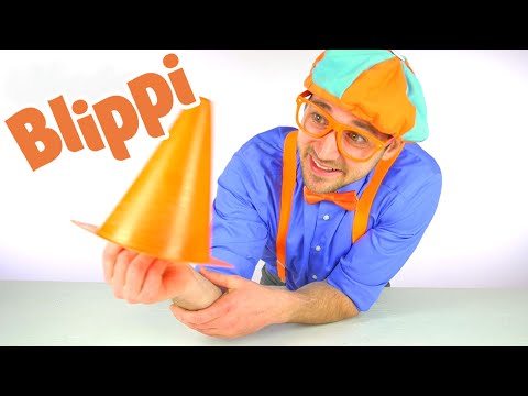 Blippi  Learning Construction Cones | 1 Hour of Blippi Videos | Educational Videos For Toddlers