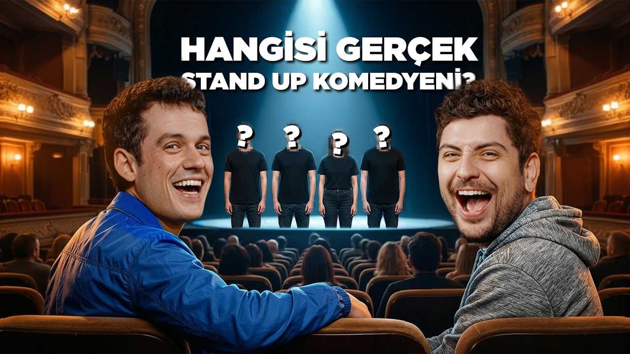 HANGİSİ GERÇEK STAND-UP KOMEDYENİ?! ft. @AyniSinemalar