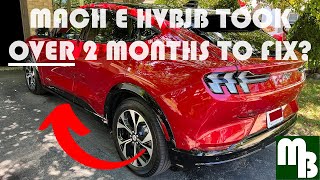 Ford Mustang Mach E High Voltage Battery Junction Box HVBJB Fail - 2 Months to get fixed? WTF Ford?!