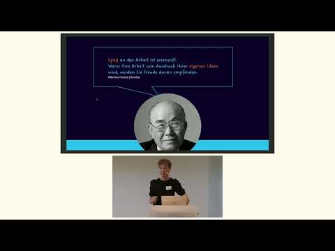 Keynote von Dr. Babette Sonntag "Sayonara Innovationsfrust" auf dem HR Innovation Day 2025