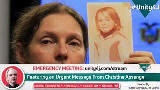 #Unity4J Exclusive: Christine Assange Makes Emergency Appeal