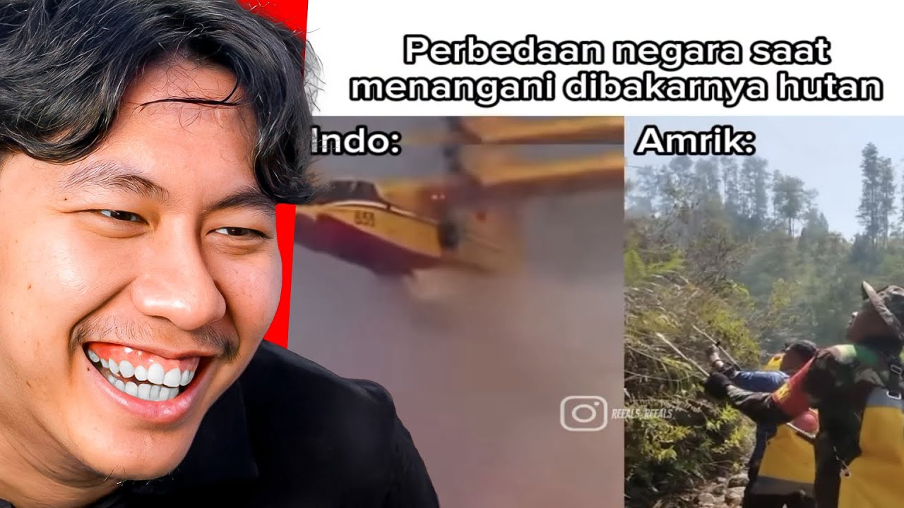 wni amerika bisa apa cik 🤭 - REACT MEME KOCAK
