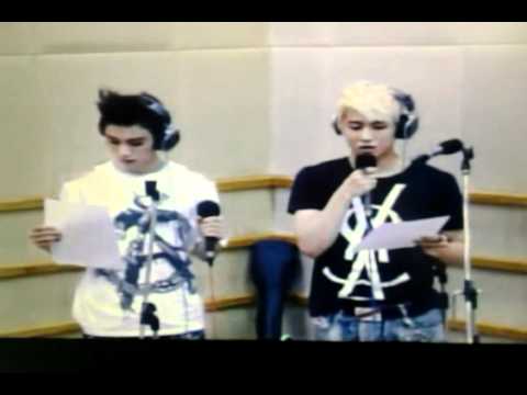 JJ Project - When I can't sing (SE7EN) @ 120612 KBS2 Park Chul's Korean popular songs radio