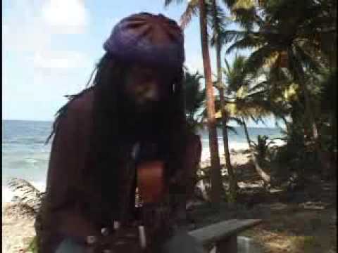 Trevy Felix making Dominica Tenement Yard roots reggae music CD