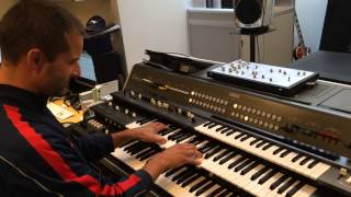 Video thumbnail for Yamaha GX-1 a snippet , mobile phone audio by MrFirechild