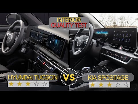 Hyundai Tucson VS Kia Sportage (2025) | Quality Comparison, Practicality and luggage space!