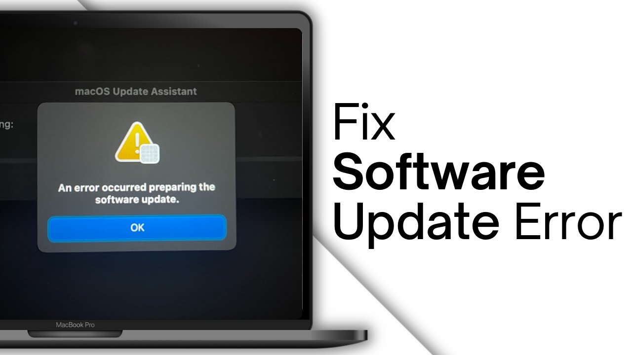 An Error Occurred Preparing/Applying The Software Update on macOS Sequoia/Sonoma/Ventura (Fixed)