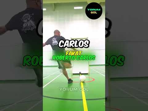 Diğer Futbolcular Sert Şut Çekiyor vs Roberto Carlos 🤯💀