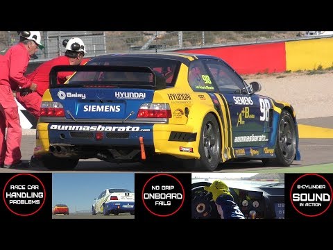 BMW M3 GTR  -  ONBOARD CAR , Driving Fast at the limit of grip  (HD Video 2018 #1)