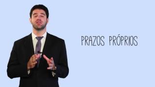 AGU Explica - Prazos próprio e impróprio