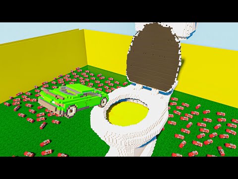 Cars vs Toilet | Teardown