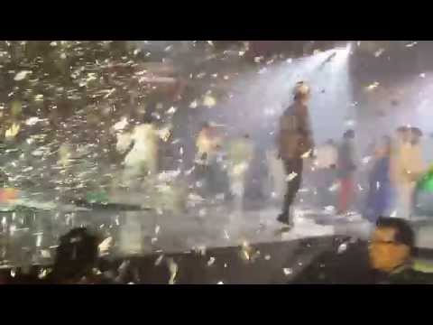 [140607] [fancam] All artists + ending + Zelo moment @ Music Bank in Brazil.