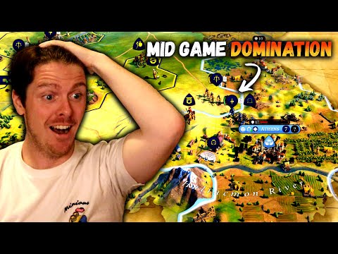 How to Win a Domination Victory in Civilization 6 (2024) - Mid Game