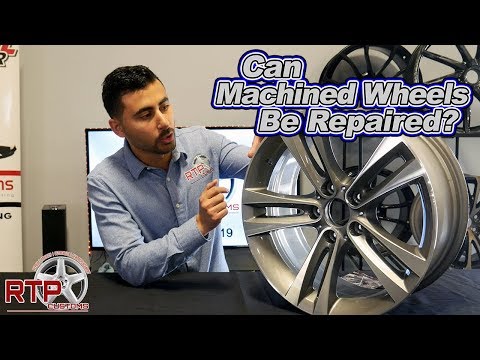 Part of a video titled Can CNC Machined Wheels be Repaired? - YouTube