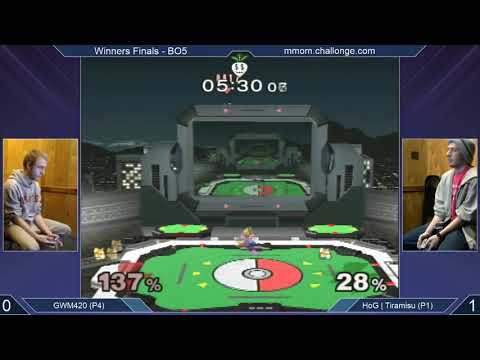 MMOM177 SSBM - GWM420 (Blue Fox) vs. HoG | Tiramisu (Default Fox) - Melee WF