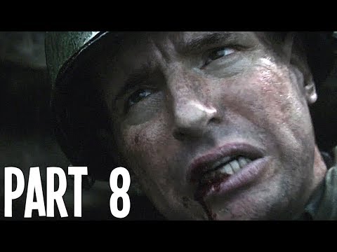 WW2 (Call Of Duty 2017) Part 8 Gameplay Walkthrough - Hill 493 (PS4 Pro)