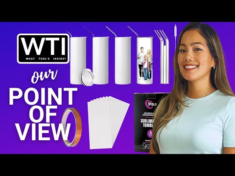Sublimation Tumblers Bundle Set - WTI product video review