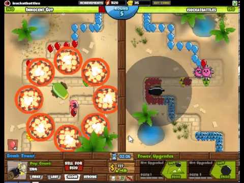 Bloons TD Battles King of the Hill E1 Battle 2 - Innocent Guy