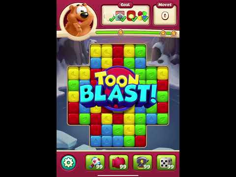 TOON BLAST Levels 3601 - 3607 [No Boosters]