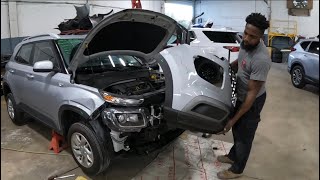 2020 Hyundai venue how to take the front bumper an