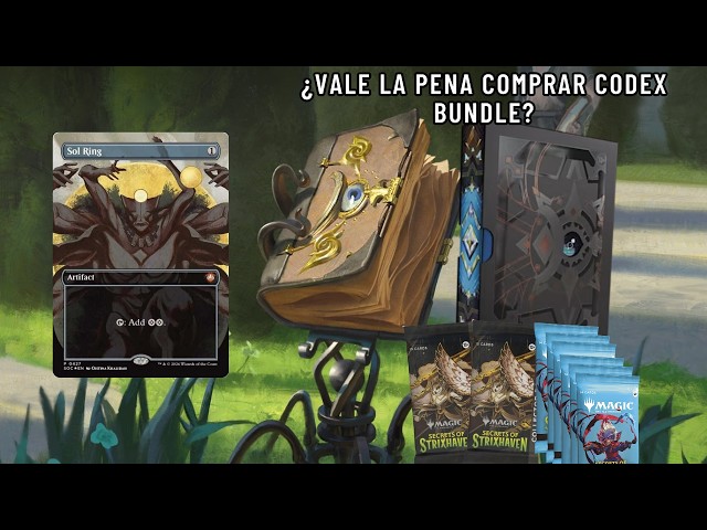 Vídeo relacionado con Codex Bundle de Secretos de Strixhaven, de Magic: The Gathering (Versión en Inglés)