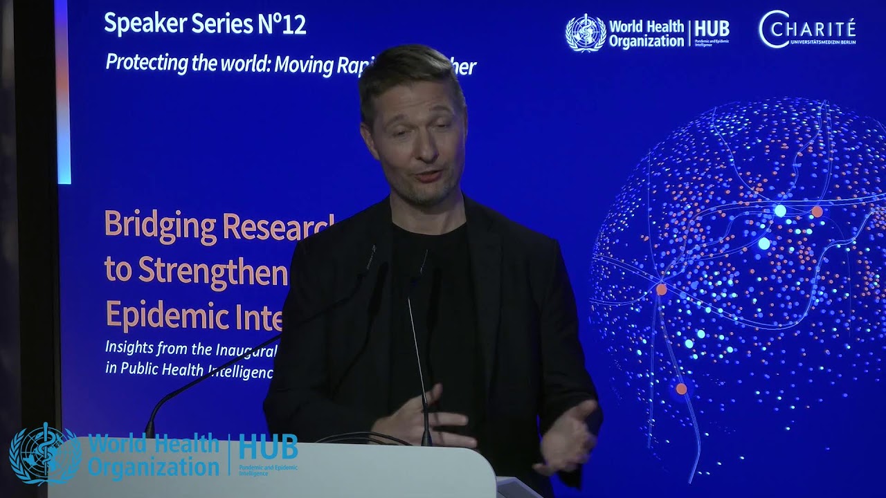 Speaker Series N°12 – Bridging Research and Practice to Strengthen Pandemic & Epidemic Intelligence