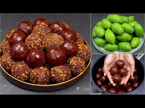 তেল ছাড়া রোদে দেওয়ার ঝামেলা ছাড়া পৃথিবীর সবচেয়ে মজাদার জলপাই গোল্লা আচার | Jolpai Achar Recipe 