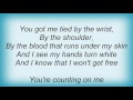 Howie Day - Counting On Me Lyrics